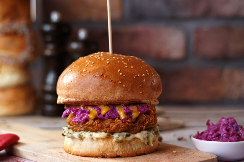 The Philly Cluck local-inspired hot chicken sandwich